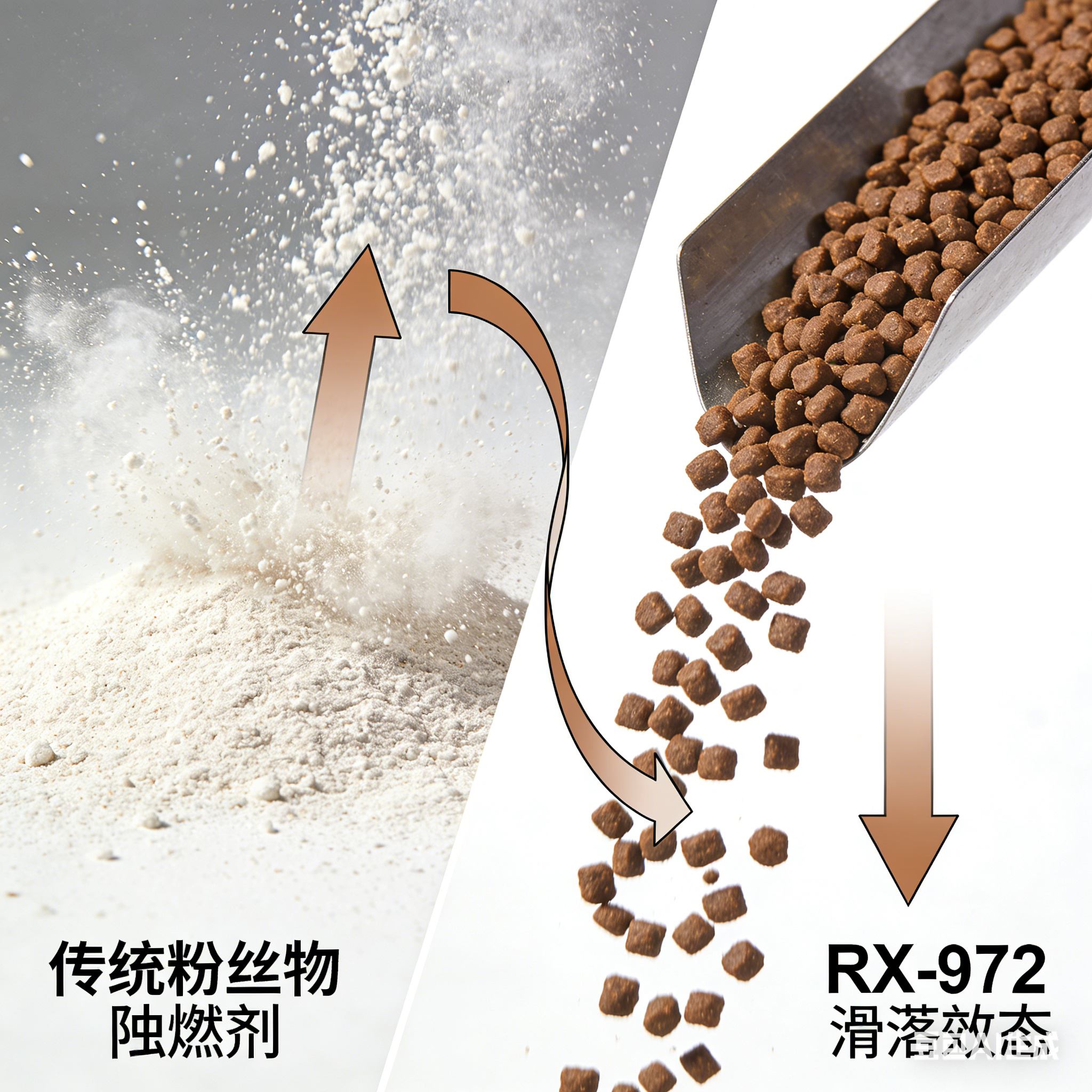 RX-972颗粒型甲基八溴醚的低粉尘优势，是如何做到的？